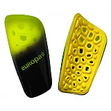 Щитки футбольные Europaw light черно-салатовые фото товара