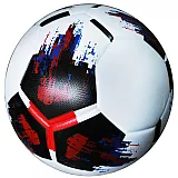 Мяч футбольный OMB Ball бело-черно-красный [№4] фото товара