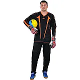 Вратарская форма Europaw черно-оранжевая р.56 [4XL] фото товару