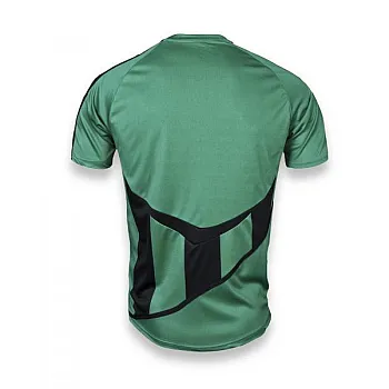 Футбольная форма Europaw 001 зелено-черная [S]