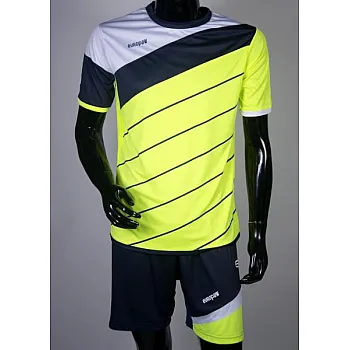 Футбольная форма Europaw 008 салатово-т.синяя [XL]