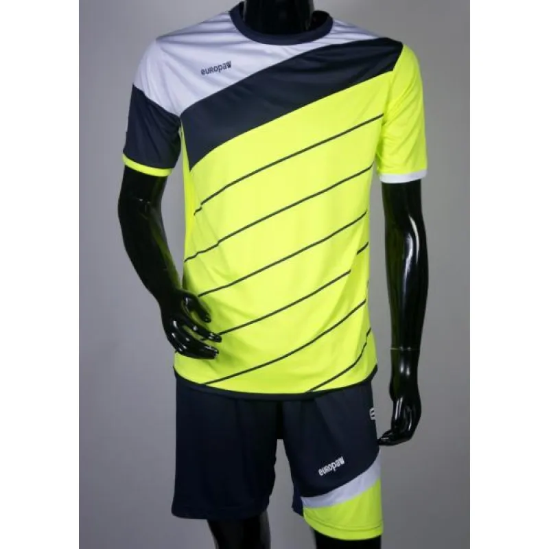 Футбольная форма Europaw 008 салатово-т.синяя [XL] фото товару