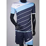 Футбольная форма Europaw 008 т.синяя-голубая [XL] фото товару