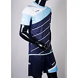 Футбольная форма Europaw 008 т.синяя-голубая [XL] фото товару