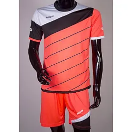 Футбольная форма Europaw 008 кораллово-черный [S]