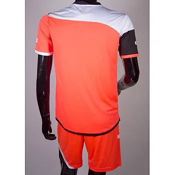 Футбольная форма Europaw 008 кораллово-черный [S]