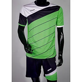 Футбольная форма Europaw 008 зелено-т.синяя [XL]