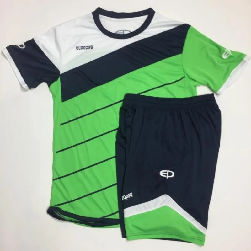 Футбольная форма Europaw 008 зелено-т.синяя [XL] фото товару