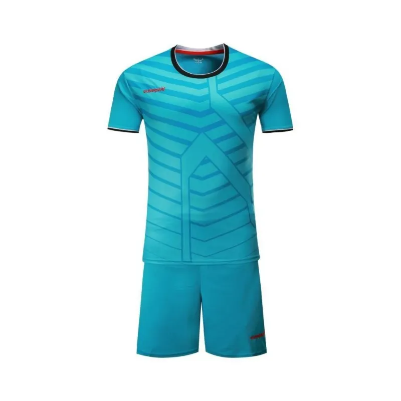 Футбольная форма Europaw 015 бирюзовая [S] фото товару