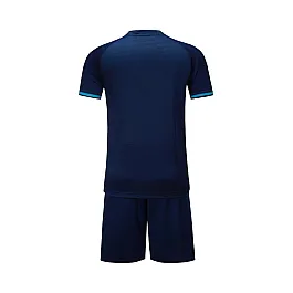 Футбольная форма Europaw 016 т.сине-бирюзовая [XL]