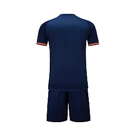 Футбольная форма Europaw 016 т.сине-оранжевая [L]