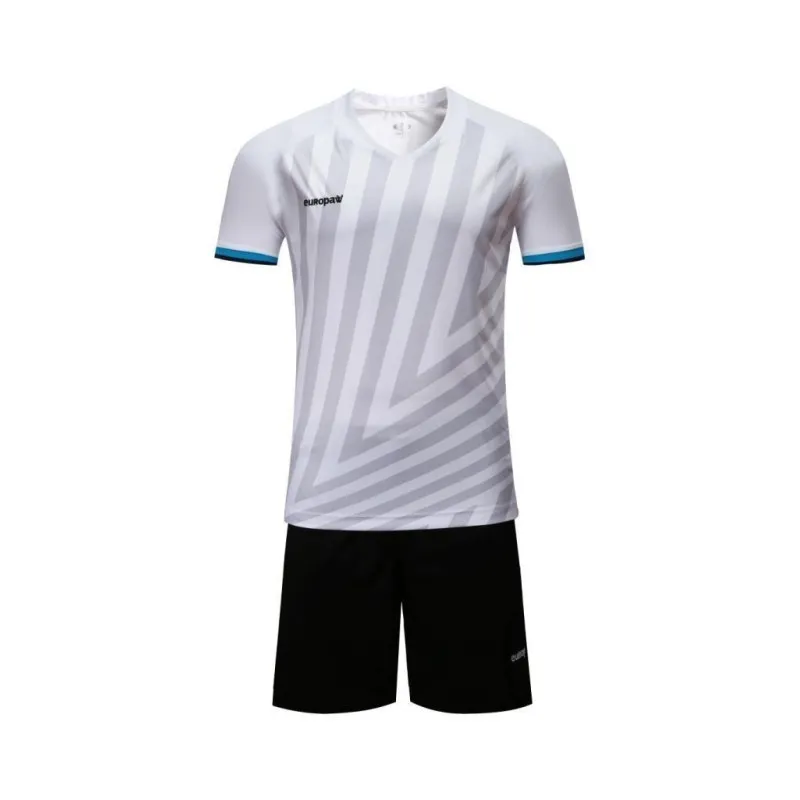 Футбольная форма Europaw 016 бело-черная [S] фото товару
