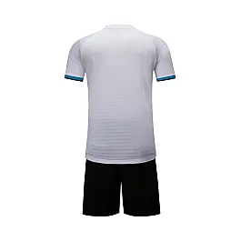 Футбольная форма Europaw 016 бело-черная [M]