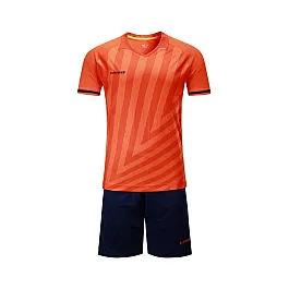 Футбольная форма Europaw 016 коралово-т.синяя [3XS]