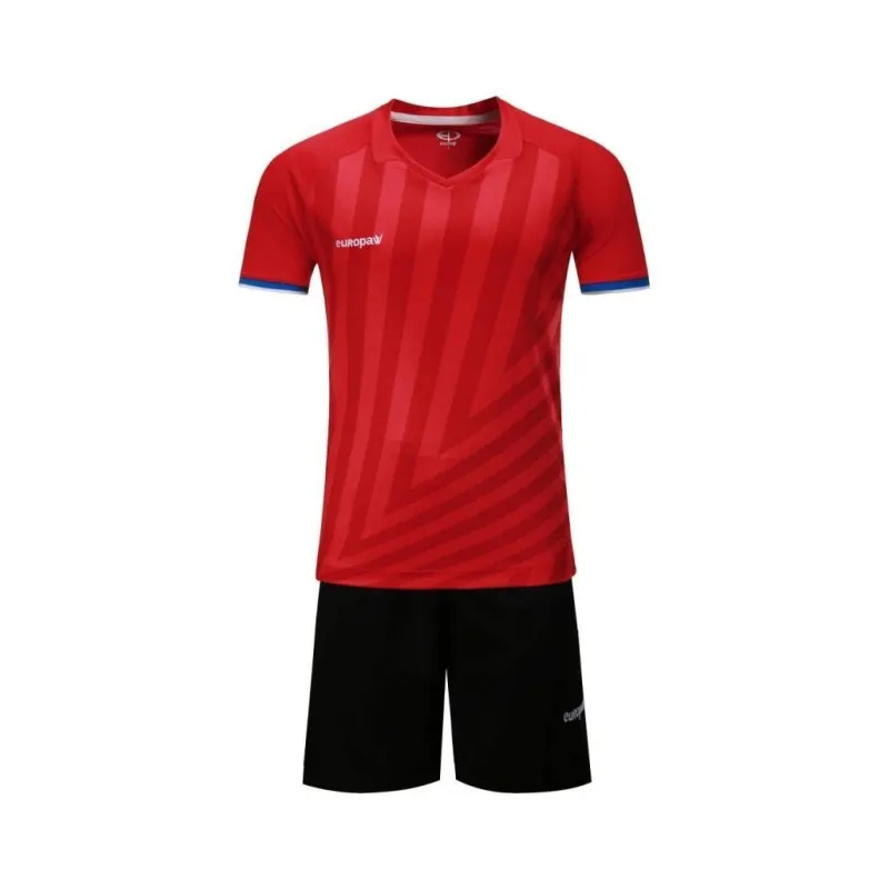 Футбольная форма Europaw 016 красно-черная [L] фото товара