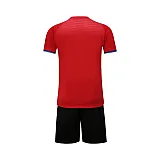 Футбольная форма Europaw 016 красно-черная [XL] фото товару