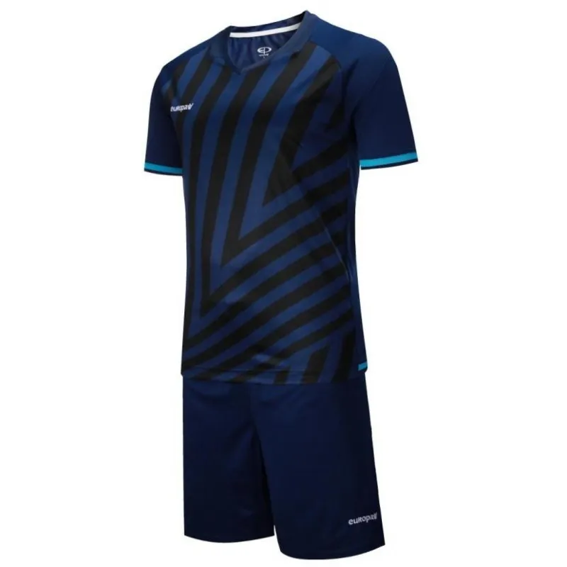 Футбольная форма Europaw 016 т.сине-бирюзовая [XS] фото товара