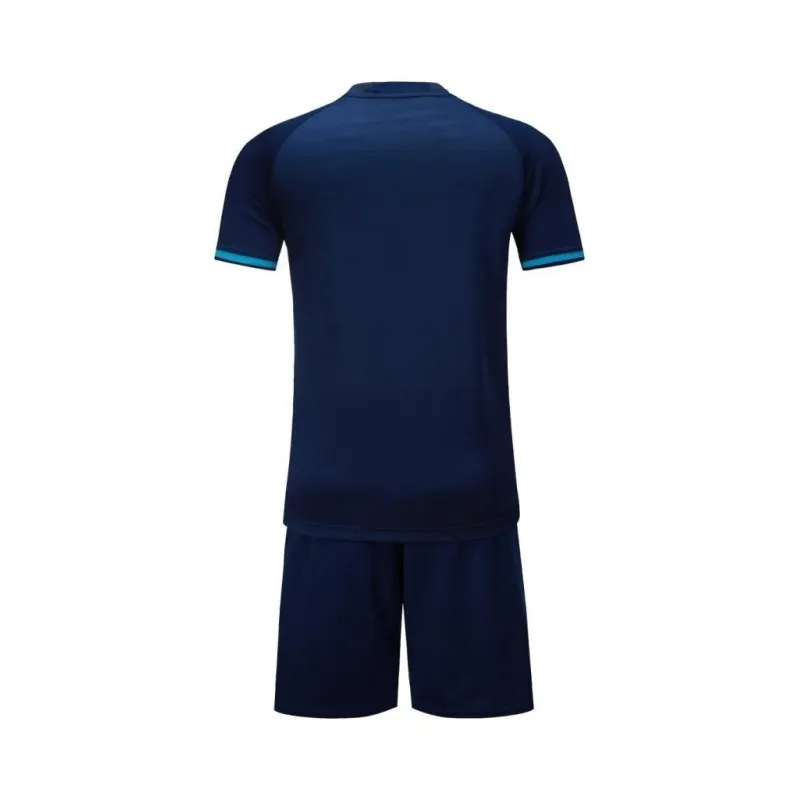 Футбольная форма Europaw 016 т.сине-бирюзовая [XS] фото товара