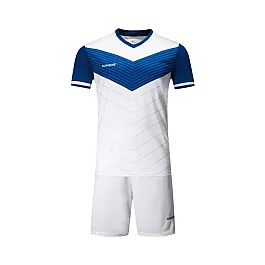 Футбольная форма Europaw 019 бело-синяя [M]