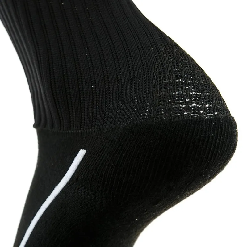 Гетры футбольные Europaw черные с трикотажным носком [41-45] фото товару