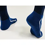 Гетры футбольные Europaw темно-синие с трикотажным носком [41-45] фото товару