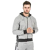 Костюм трикотажный Europaw 15 на змейке серый [2XL] фото товару