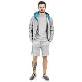 Кофта трикотажная Europaw 16 серая на змейке [2XL] фото товару