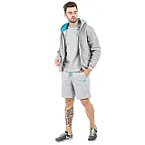 Кофта трикотажная Europaw 16 серая на змейке [2XL] фото товару