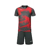 Футбольная форма Europaw 022 серо-красная [XL] фото товару