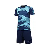 Футбольная форма Europaw 022 т.сине-бирюзовая [XL] фото товара