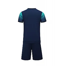 Футбольная форма Europaw 024 т.сине-бирюзовая [M]