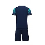 Футбольная форма Europaw 024 т.сине-бирюзовая [L] фото товару