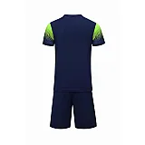 Футбольная форма Europaw 024 т.сине-салатовая [M] фото товару