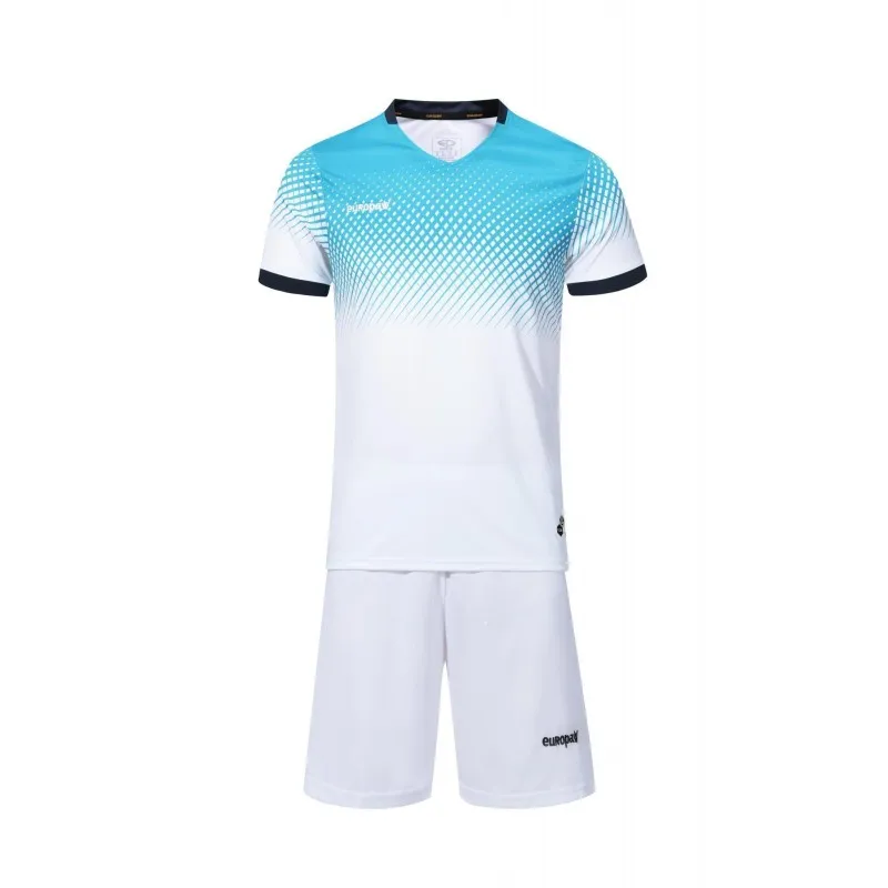 Футбольная форма Europaw 024 бело-голубая [M] фото товару