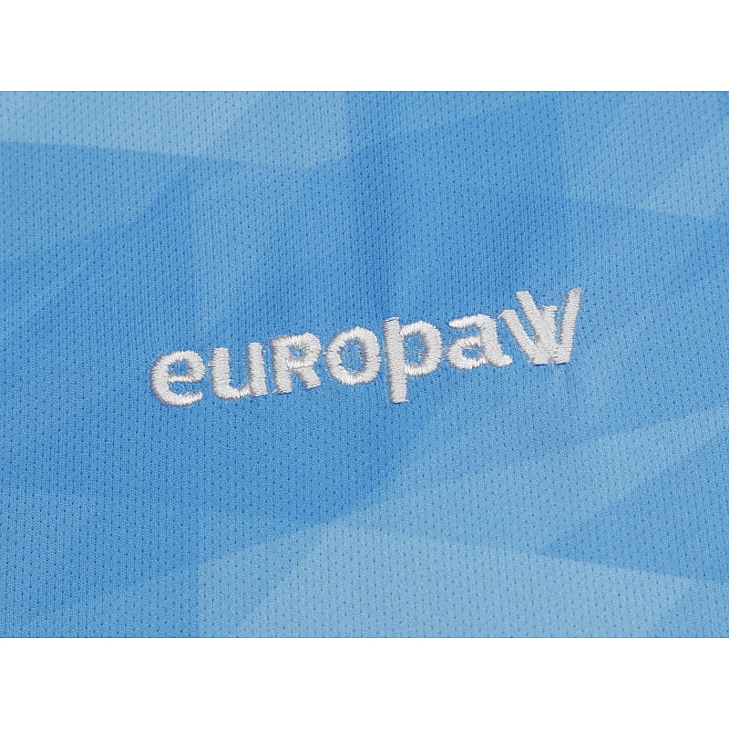 Футбольная форма с длинным рукавом Europaw 027W голубо-белая [XL] фото товару