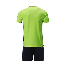 Футбольная форма Europaw 027 салатово-т.синяя [XL]