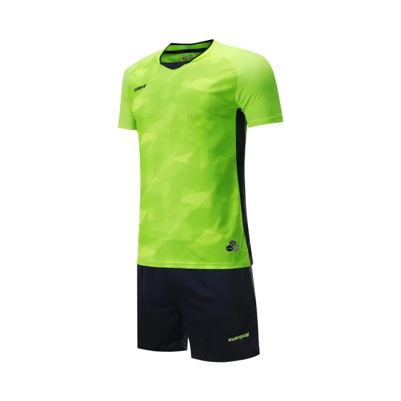 Футбольная форма Europaw 027 салатово-т.синяя [XL] фото товару
