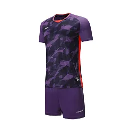 Футбольная форма Europaw 027 фиолетово-коралловая [M]