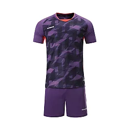 Футбольная форма Europaw 027 фиолетово-коралловая [L]