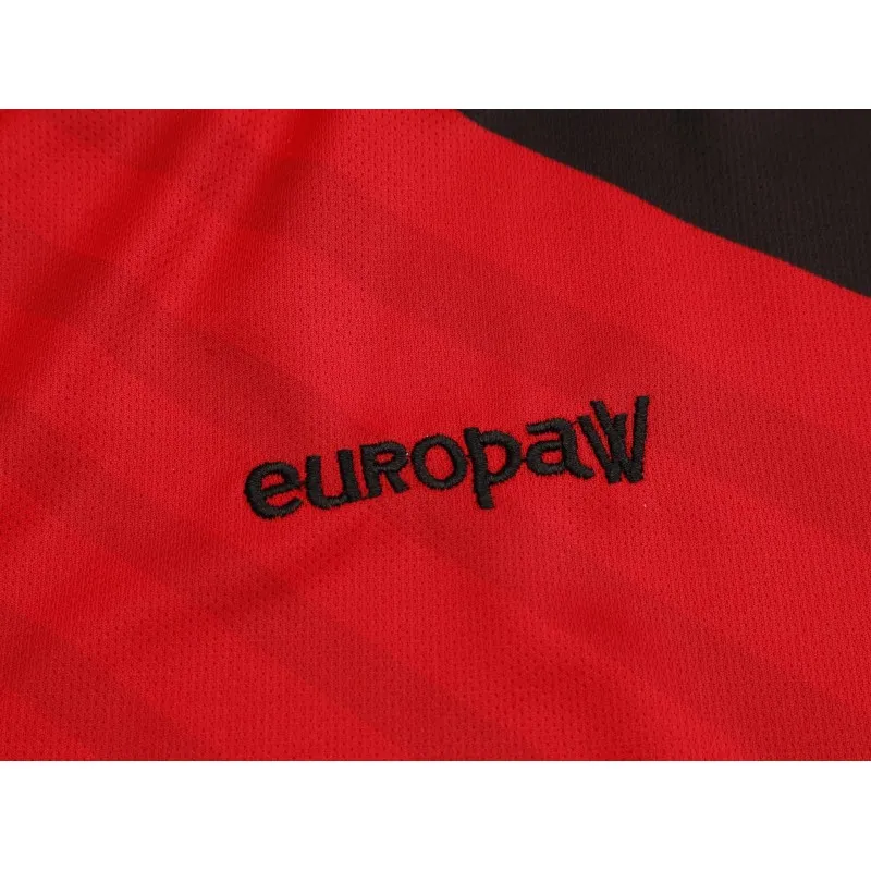 Футбольная форма Europaw 026 красно-черная [XL] фото товару