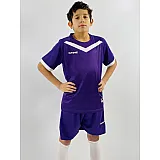 Футбольная форма детская (kid) Europaw 026 фиолетово-белая [XS] фото товару