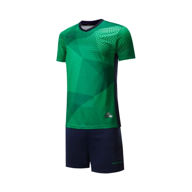 Футбольная форма Europaw 025 зелено-т.синяя [M] фото товару