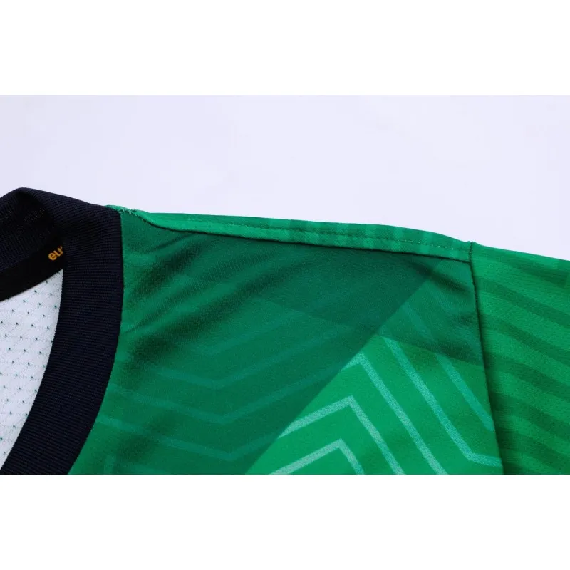 Футбольная форма Europaw 025 зелено-т.синяя [XL] фото товара