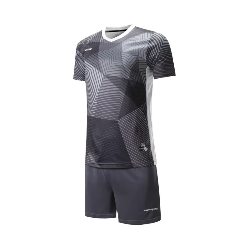 Футбольная форма Europaw 025 темно-серая [M] фото товару