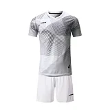 Футбольная форма Europaw 025 бело-серая [L] фото товару