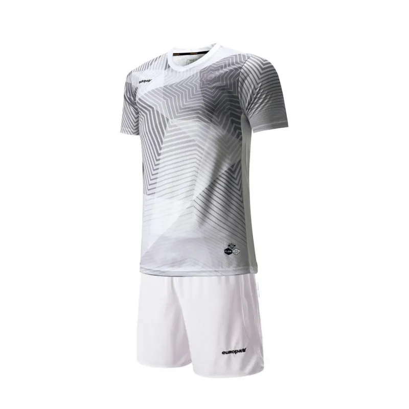 Футбольная форма Europaw 025 бело-серая [L] фото товару