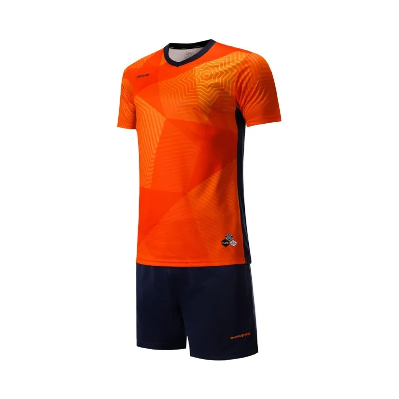 Футбольная форма Europaw 025 оранжево-т.синяя [M] фото товару