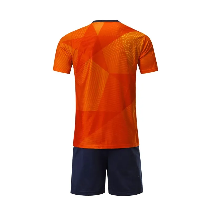 Футбольная форма Europaw 025 оранжево-т.синяя [XL] фото товару