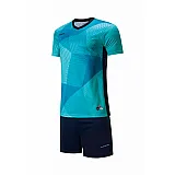 Футбольная форма Europaw 025 бирюзово-т.синяя [M] фото товару