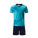 Футбольная форма Europaw 025 бирюзово-т.синяя [XL] фото товару